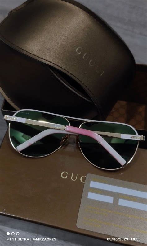 spek mata gucci|GUCCI ORI Cermin Mata c/w Box .